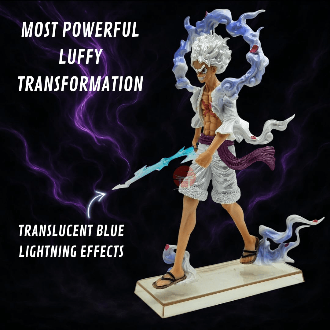 LUFFY GEAR 5 WALKING 29CM FIGURE  (BLISTER+BOX)