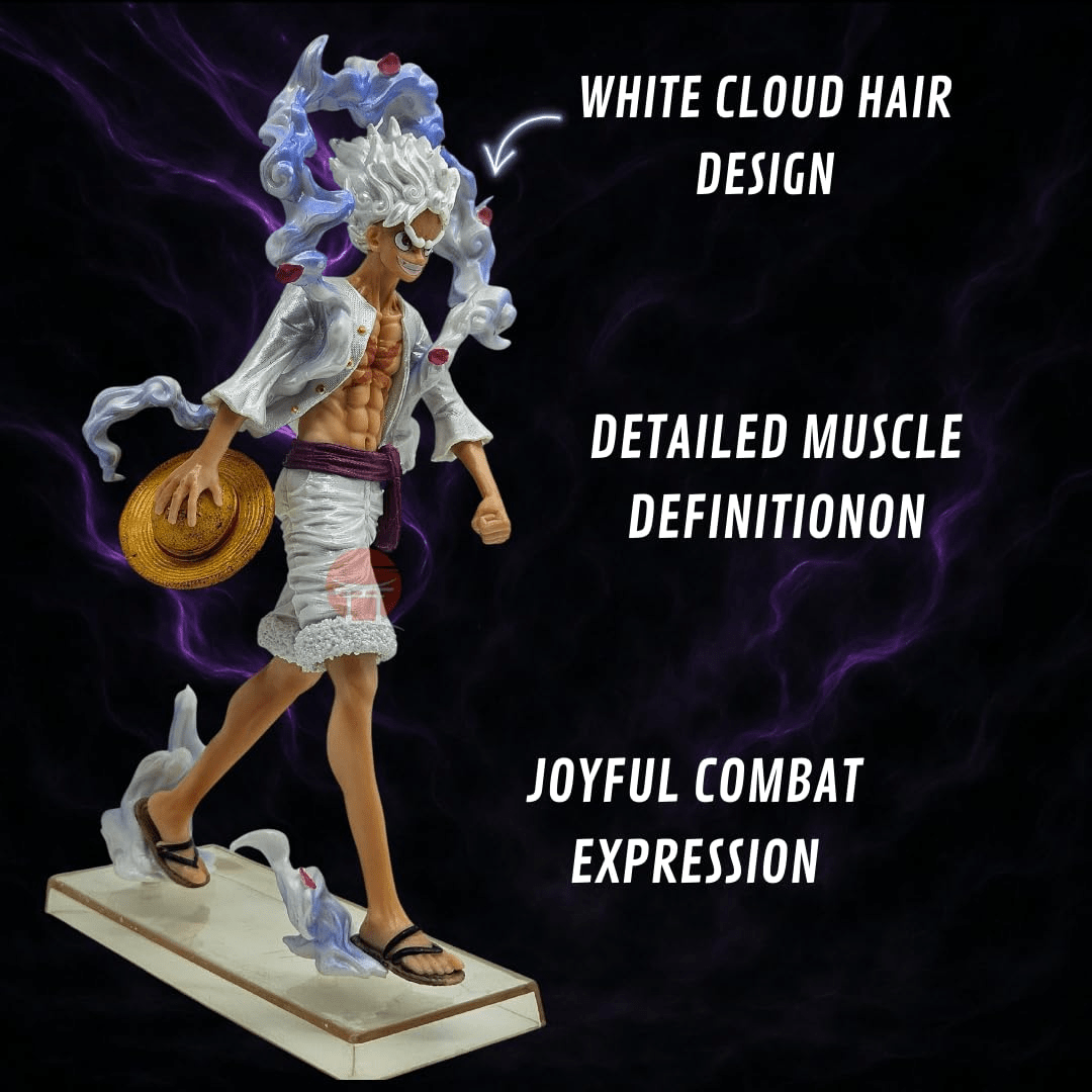 LUFFY GEAR 5 WALKING 29CM FIGURE  (BLISTER+BOX)