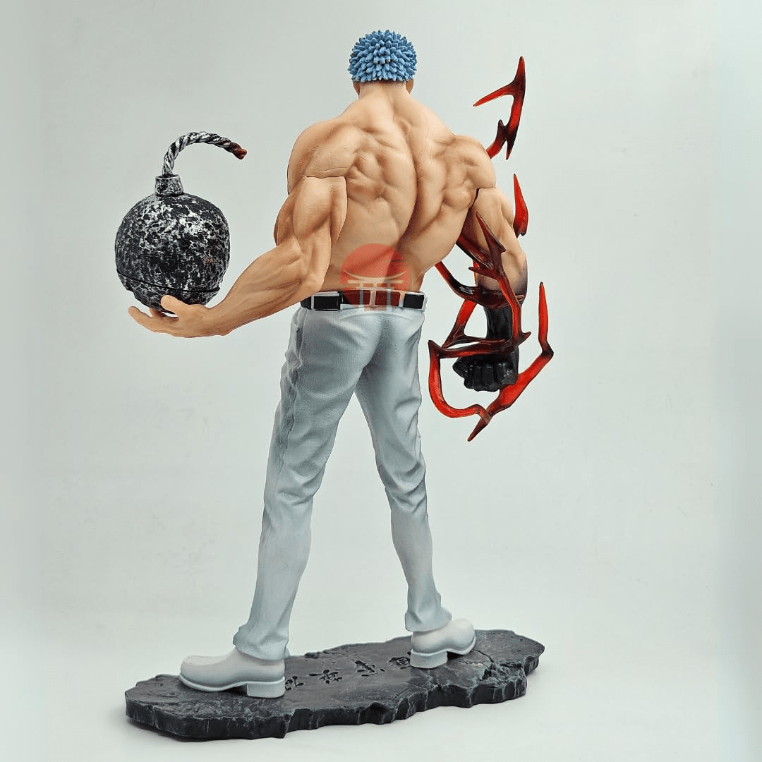 MONKEY D. GARP 25CM ACTION FIGURE WHITE  WITH BOX
