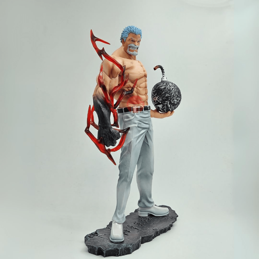 MONKEY D. GARP 25CM ACTION FIGURE WHITE  WITH BOX