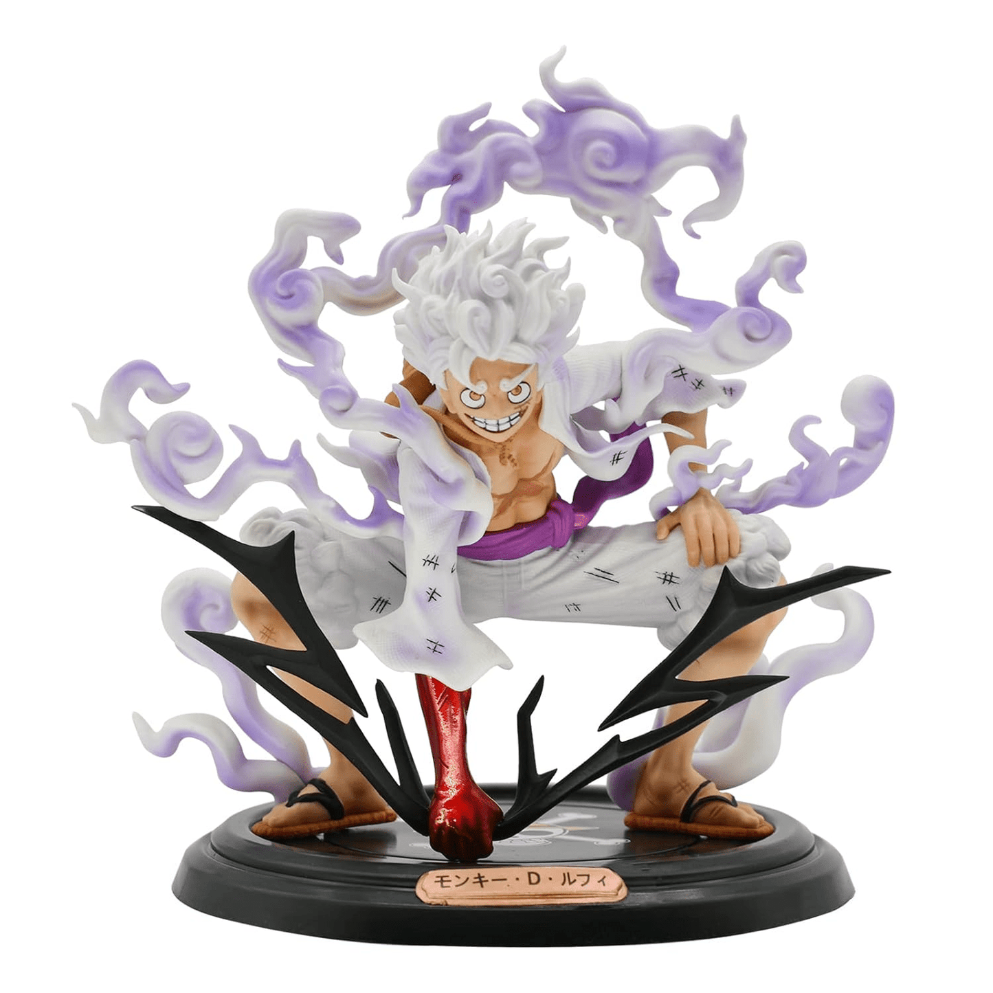 LUFFY GEAR 5 WITH BLACK BASE 20CM ACTION  FIGURE