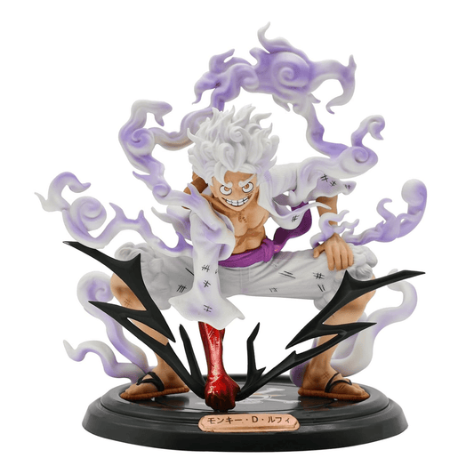 LUFFY GEAR 5 WITH BLACK BASE 20CM ACTION  FIGURE