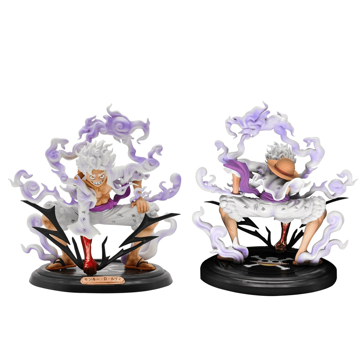 LUFFY GEAR 5 WITH BLACK BASE 20CM ACTION  FIGURE