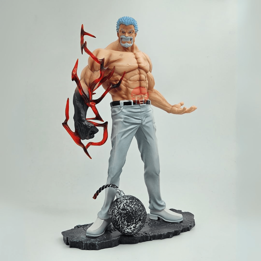 MONKEY D. GARP 25CM ACTION FIGURE WHITE  WITH BOX