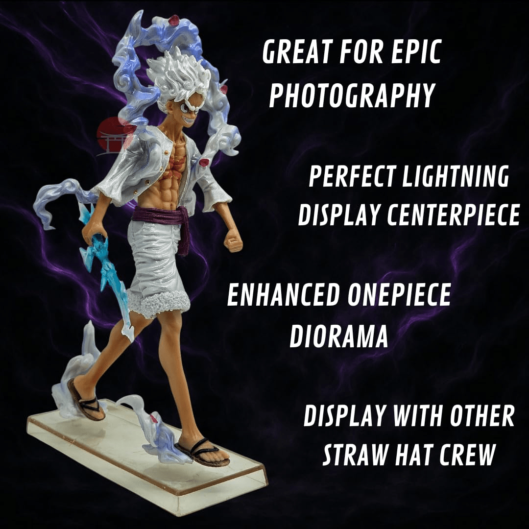LUFFY GEAR 5 WALKING 29CM FIGURE  (BLISTER+BOX)