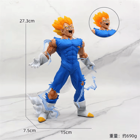 DBZ VEGETA STANDING ANGRY 27CM ACTION  FIGURE WITH BOX