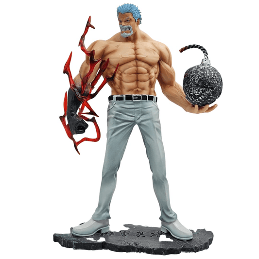 MONKEY D. GARP 25CM ACTION FIGURE WHITE  WITH BOX