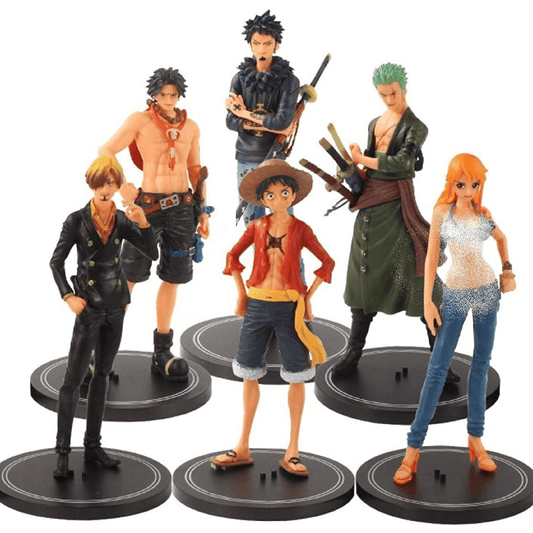 ONE PIECE 6PCS SET 18CM ACTION FIGURE