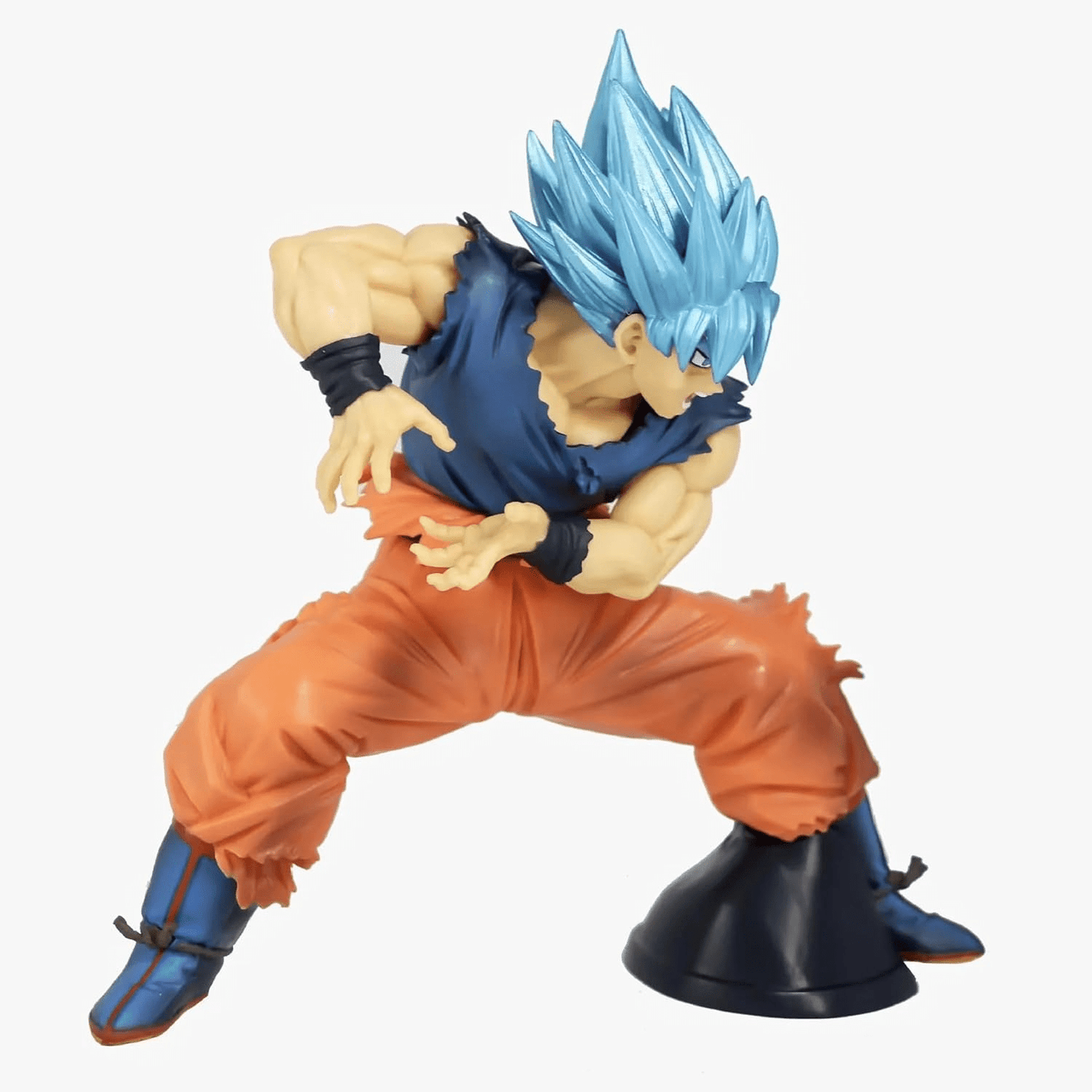 DBZ GOKU SUPER SAIYAN BLUE HAIR 19CM ACTION  FIGURE